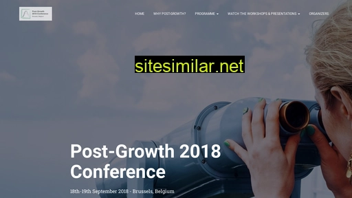 postgrowth2018.eu alternative sites