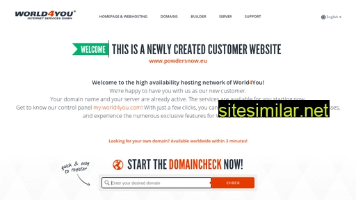 powdersnow.eu alternative sites