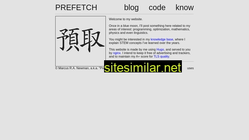 prefetch.eu alternative sites