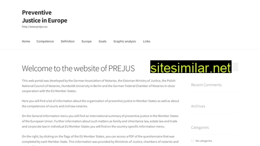 prejus.eu alternative sites