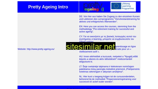 pretty-ageing.eu alternative sites
