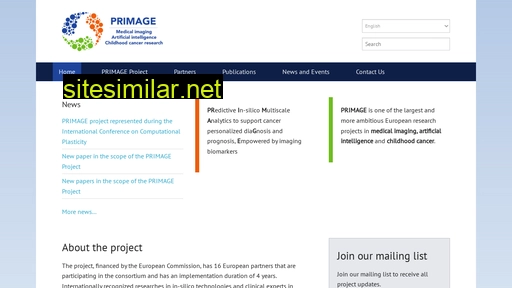 primageproject.eu alternative sites