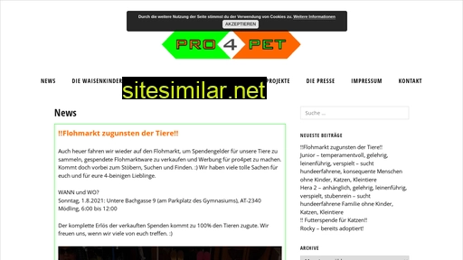 pro4pet.eu alternative sites
