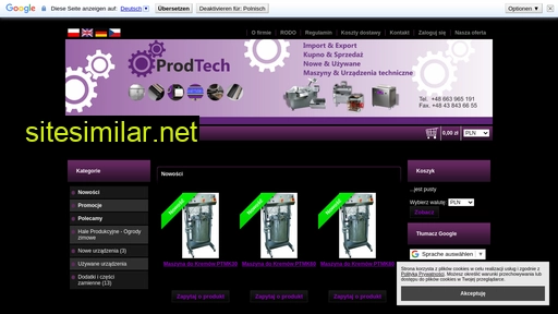 prod-tech.eu alternative sites