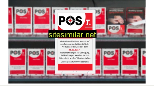 productcard.eu alternative sites