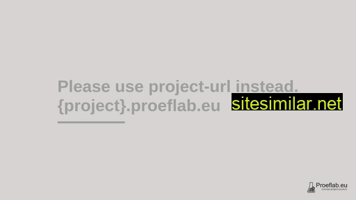 Proeflab similar sites