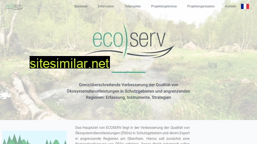 project-ecoserv.eu alternative sites