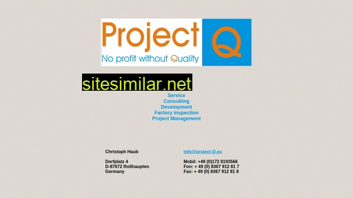 project-q.eu alternative sites