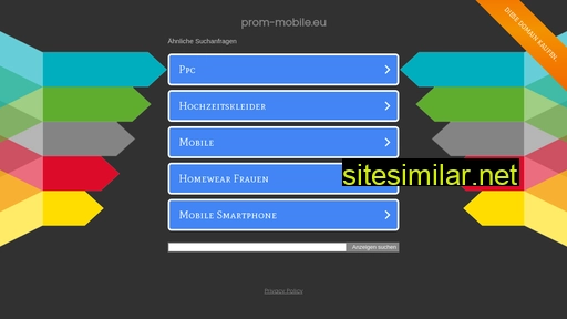 Prom-mobile similar sites