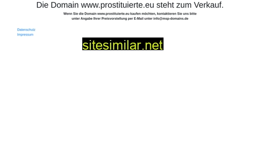 prostituierte.eu alternative sites