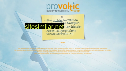 provoltic.eu alternative sites