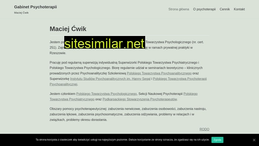 psychoterapia-rzeszow.eu alternative sites