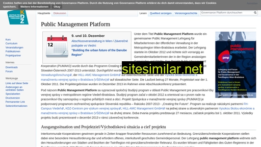 public-management-platform.eu alternative sites