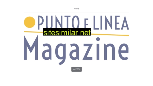 puntoelineamagazine.eu alternative sites