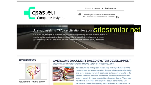 qsas.eu alternative sites