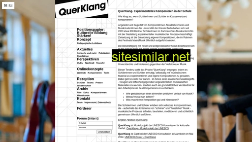 querklang.eu alternative sites