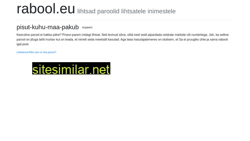 rabool.eu alternative sites