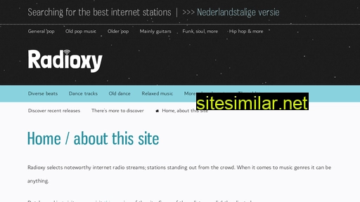 Radioxy similar sites