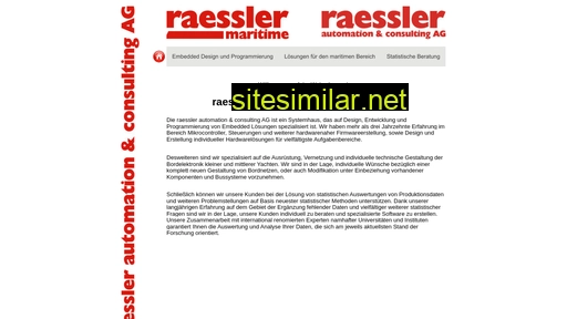 raessler.eu alternative sites