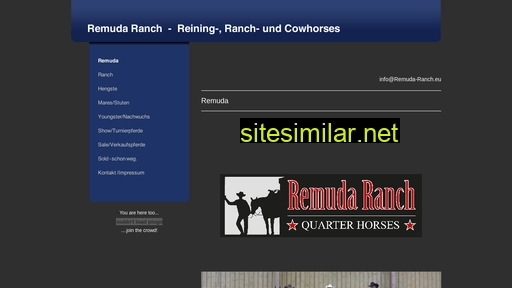 Remuda-ranch similar sites