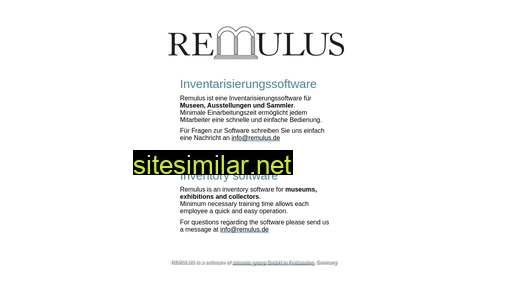 Remulus similar sites