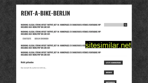 Rent-a-bike-berlin similar sites