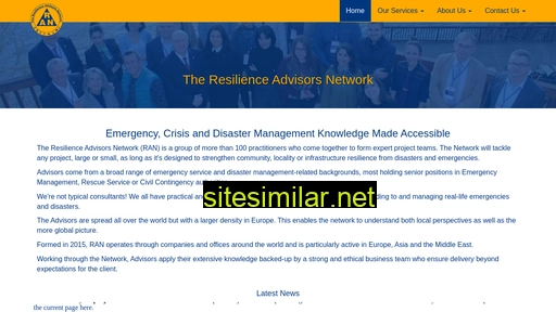 resilienceadvisors.eu alternative sites