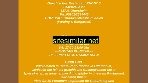 Rhodos-oftersheim similar sites