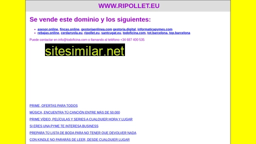 ripollet.eu alternative sites