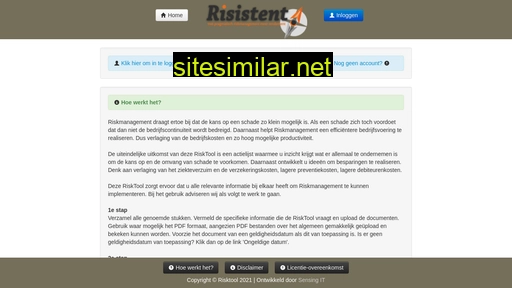 risktool.eu alternative sites