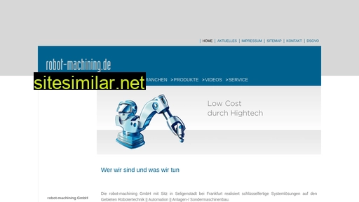 robot-machining.eu alternative sites