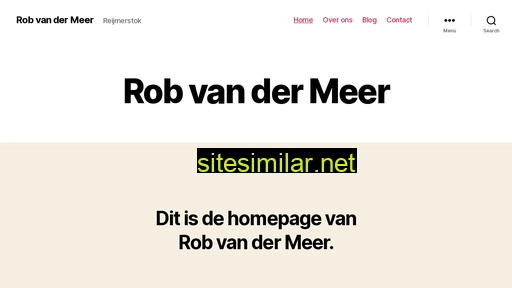robvandermeer.eu alternative sites