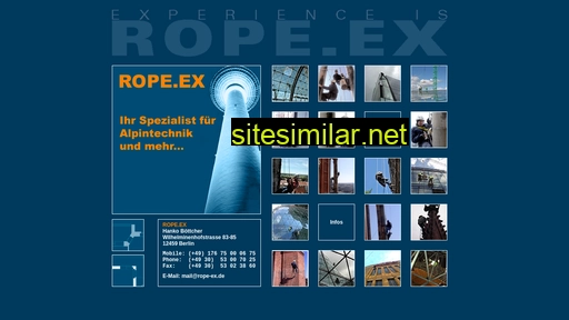 rope-ex.eu alternative sites