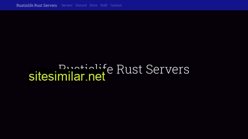 rustislife.eu alternative sites