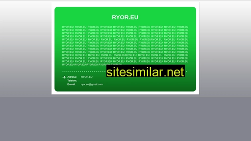 ryor.eu alternative sites
