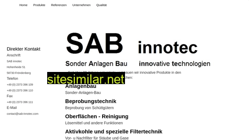 Sab-innotec similar sites