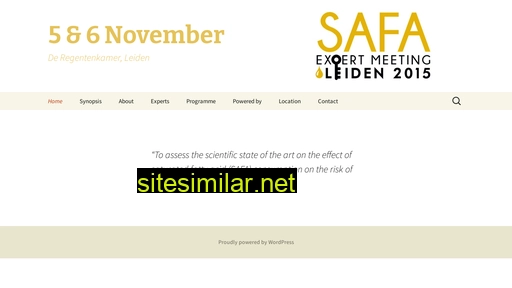 safaexpertmeeting.eu alternative sites