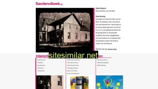 sandervdbeek.eu alternative sites