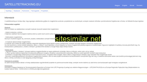satellitetracking.eu alternative sites