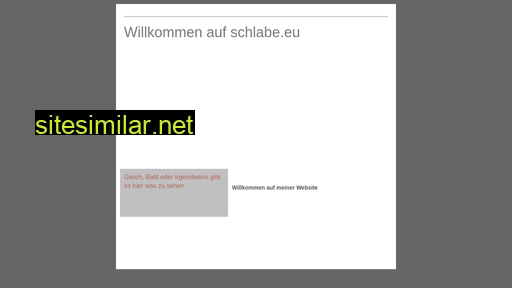 schlabe.eu alternative sites