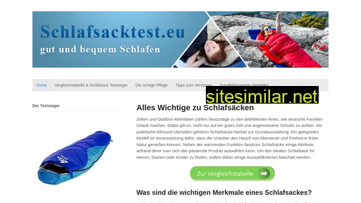 schlafsacktest.eu alternative sites