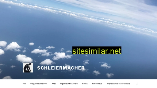 schleiermacher.eu alternative sites