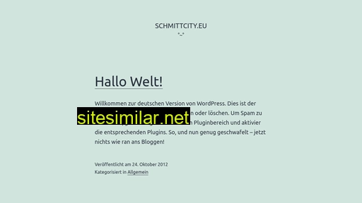 schmittcity.eu alternative sites