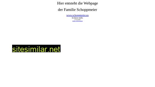 schoppmeier.eu alternative sites