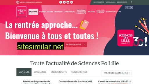 sciencespo-lille.eu alternative sites