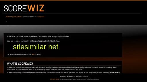scorewiz.eu alternative sites
