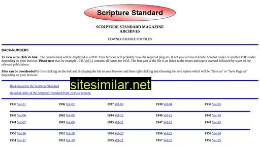 scripturestandard.eu alternative sites