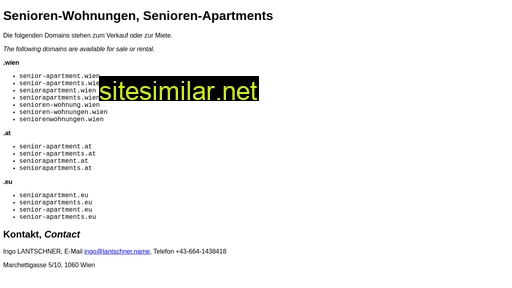 senior-apartments.eu alternative sites