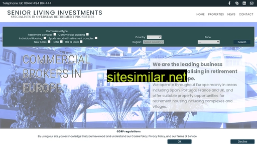 seniorlivinginvestments.eu alternative sites