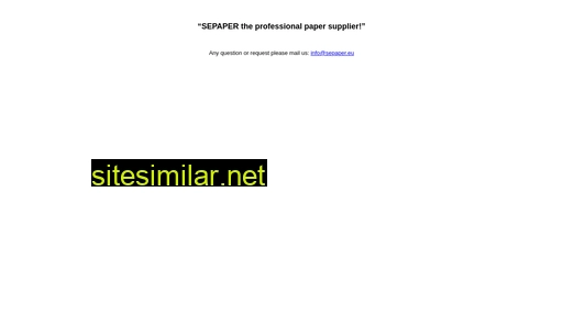 sepaper.eu alternative sites